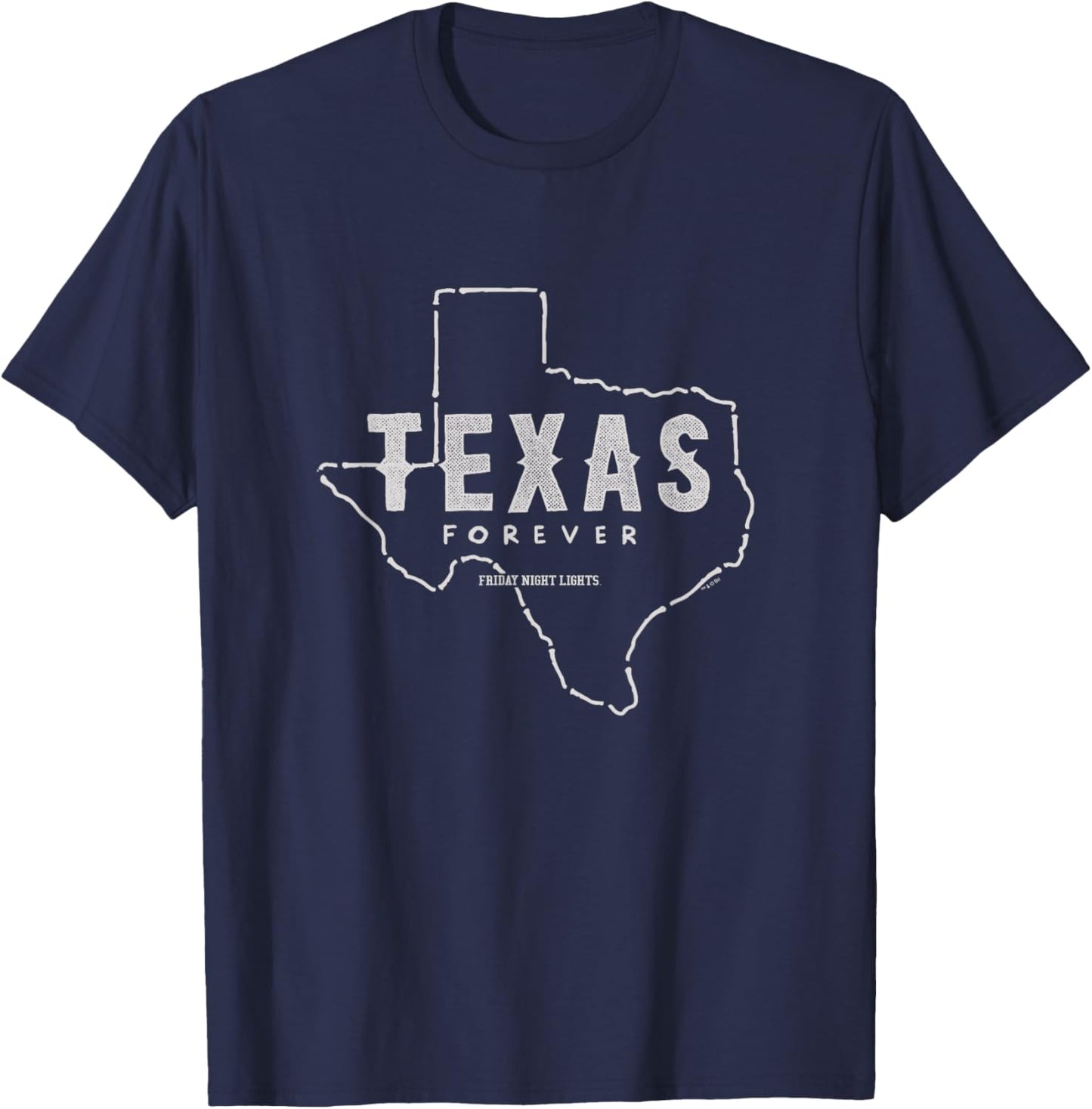 Friday Night Lights Texas Forever Unique T-Shirt - T-Shirt | Navy