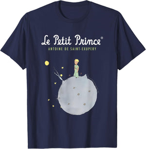 Le Petit Prince Antoine De Saint-Exupery Classic T-Shirt - T-Shirt | Navy
