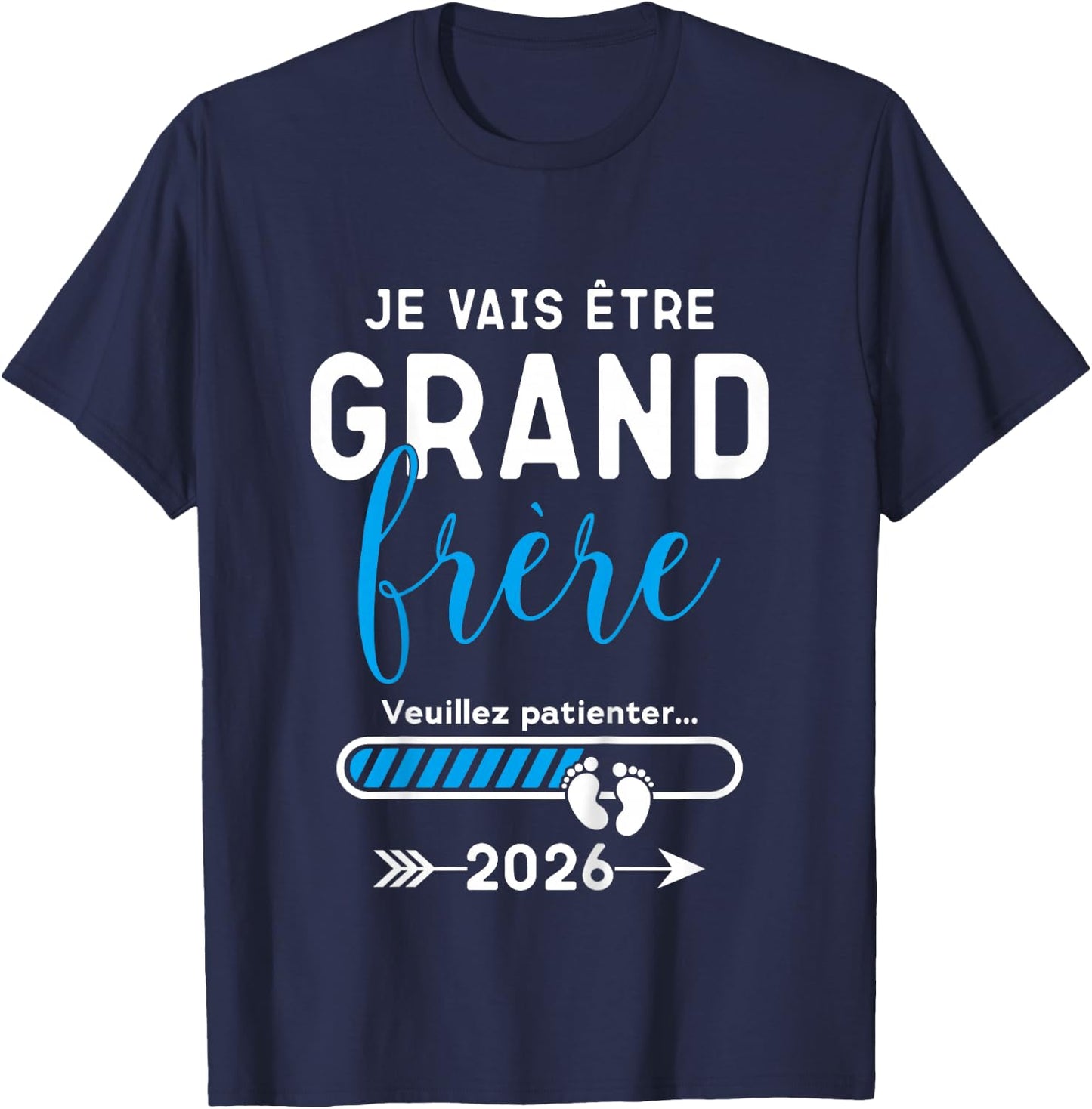 Child Future Big Brother 2026, I Will Be Big Brother T-Shirt - T-Shirt | Navy