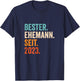 Bester Ehemann Seit 2023 | 3 Hochzeitstag 3 Jahre T-Shirt - T-Shirt | Navy