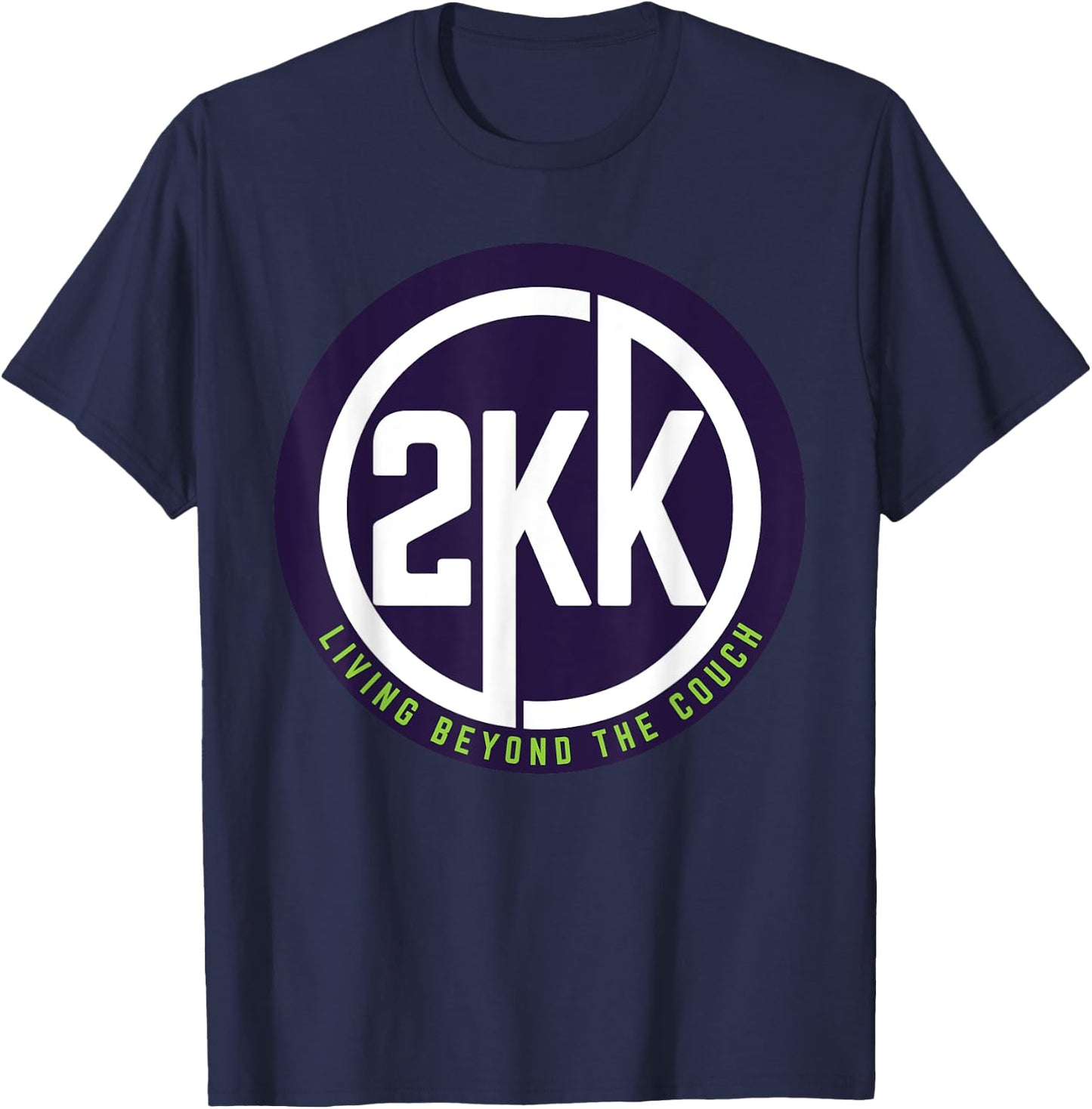 2KK logo 2024 design T-Shirt - T-Shirt | Navy