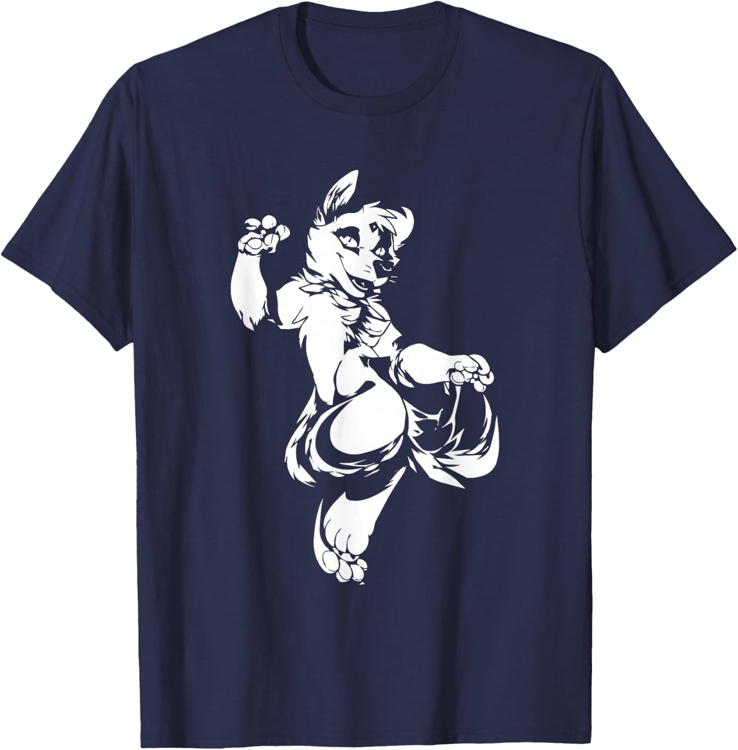 Fursuits Fox Cosplay Fursona Furries - Furs Furry Fandom T-Shirt - T-Shirt | Navy