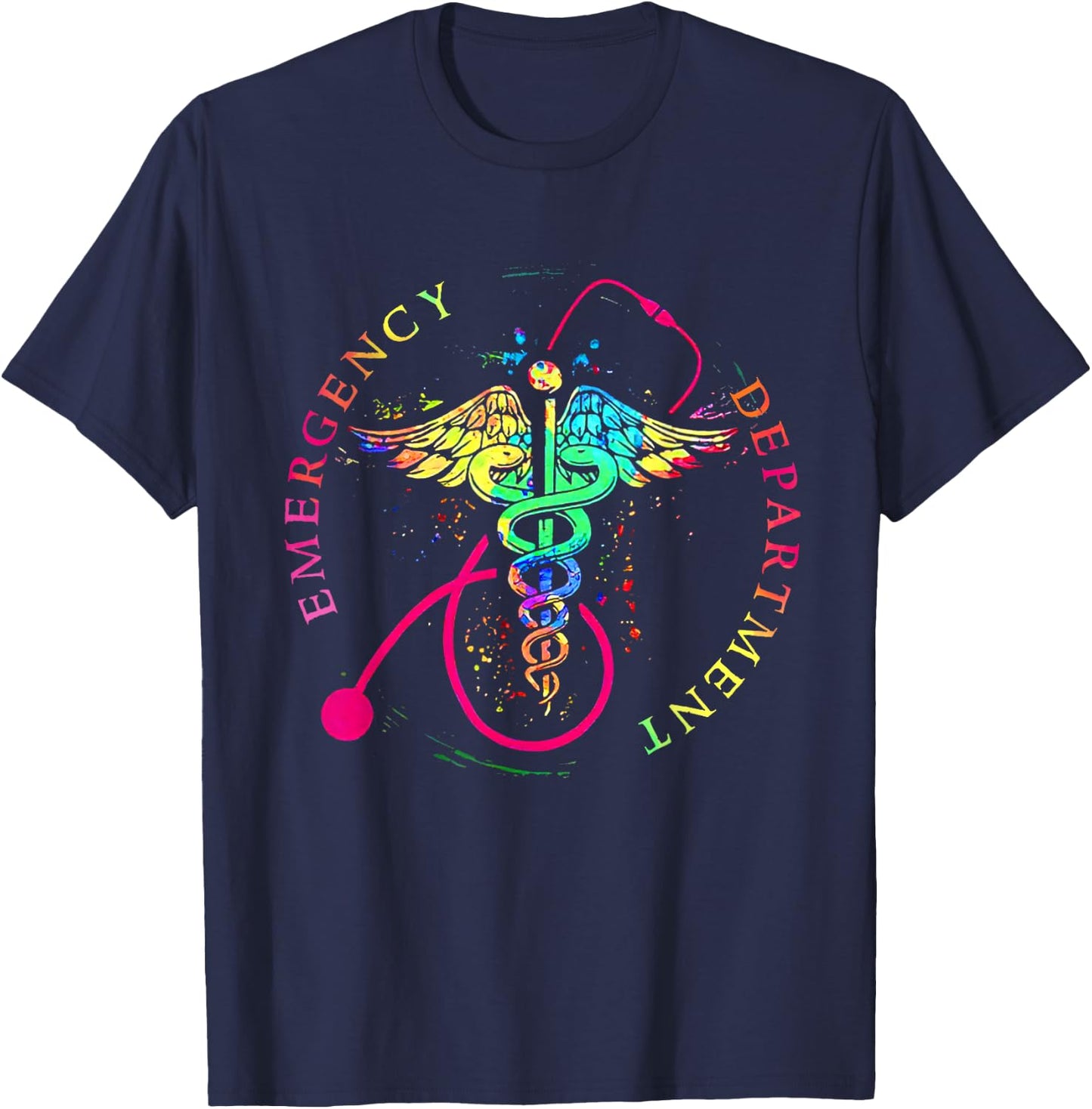 Emergency Department Shirt Emergency Room Healthcare T-Shirt - T-Shirt | Navy