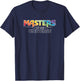 Masters Of The Universe Rainbow Logo , black T-Shirt - T-Shirt | Navy