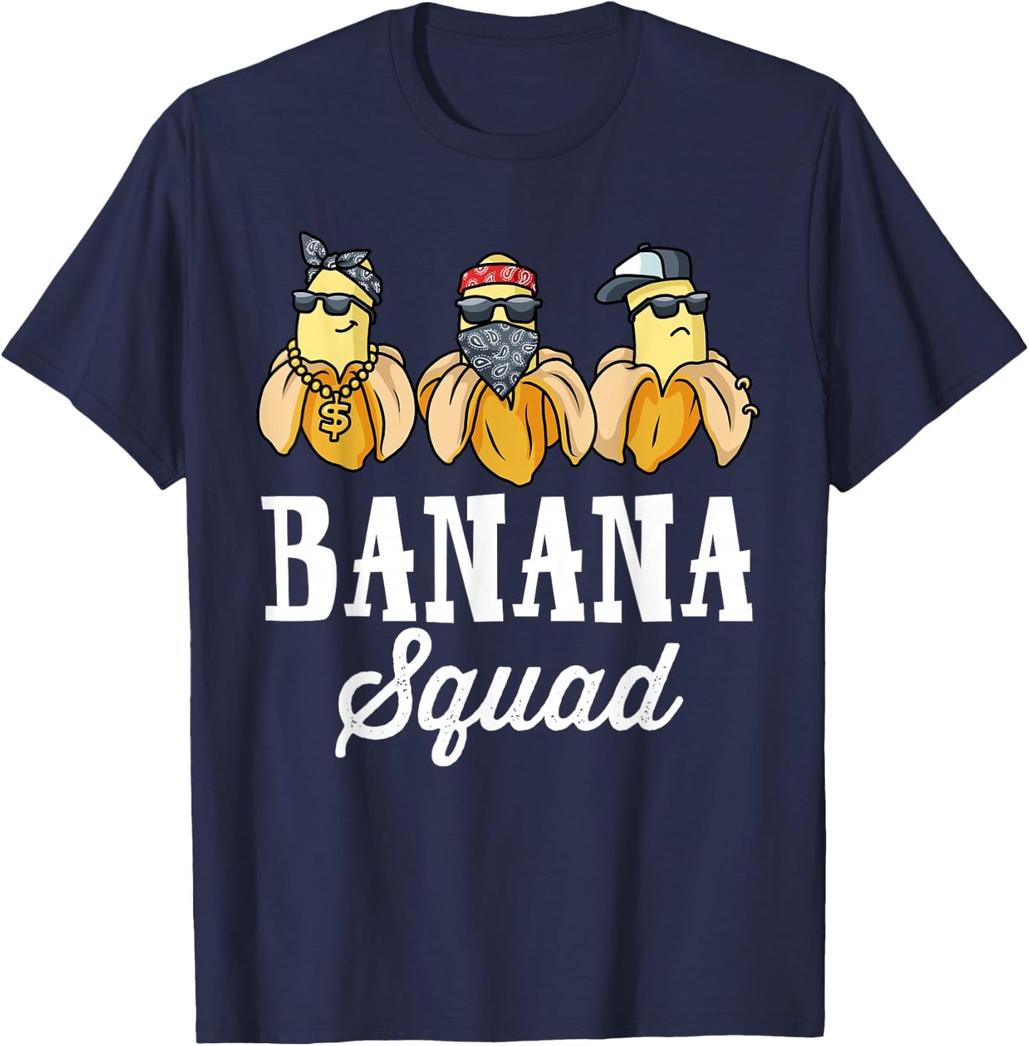 Banana Squad T-Shirt - T-Shirt | Navy