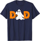 Fun Boo Ghost Dad Halloween Costume Outfit Spooky T-Shirt - T-Shirt | Navy