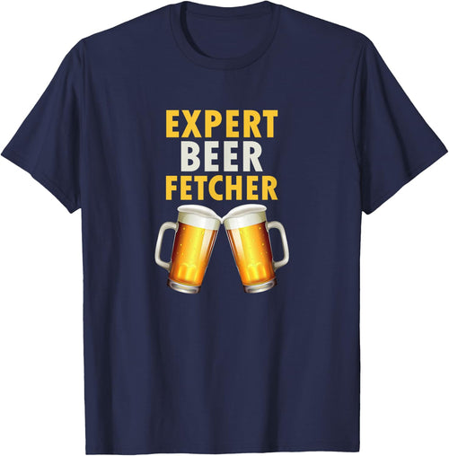 Expert Beer Fetcher Lazy Drunk Dad Microbrew Gag Gift