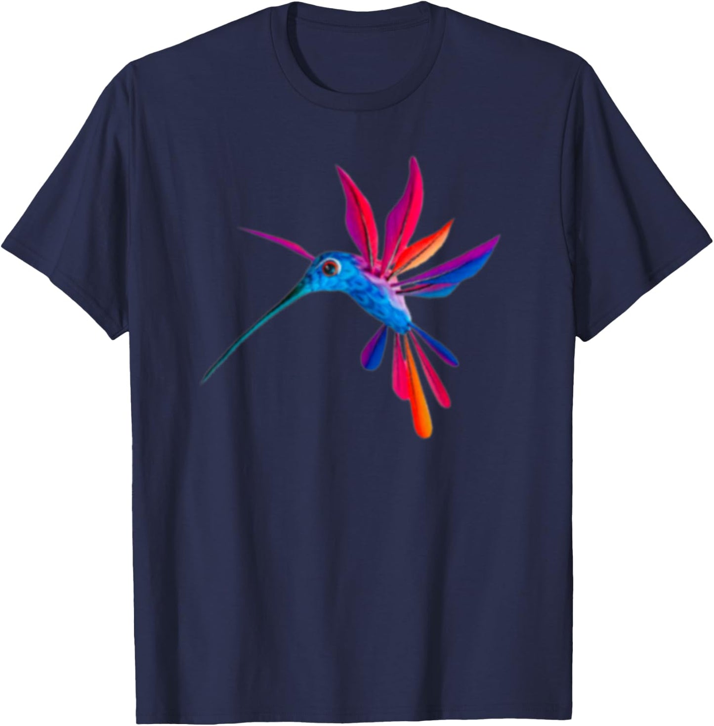 Humming Bird Alebrije T-Shirt - T-Shirt | Navy