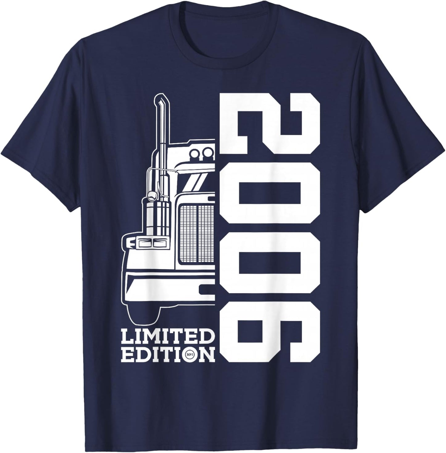 20 ANS Camion 2006 Conducteur 20e anniversaire T-Shirt - T-Shirt | Navy