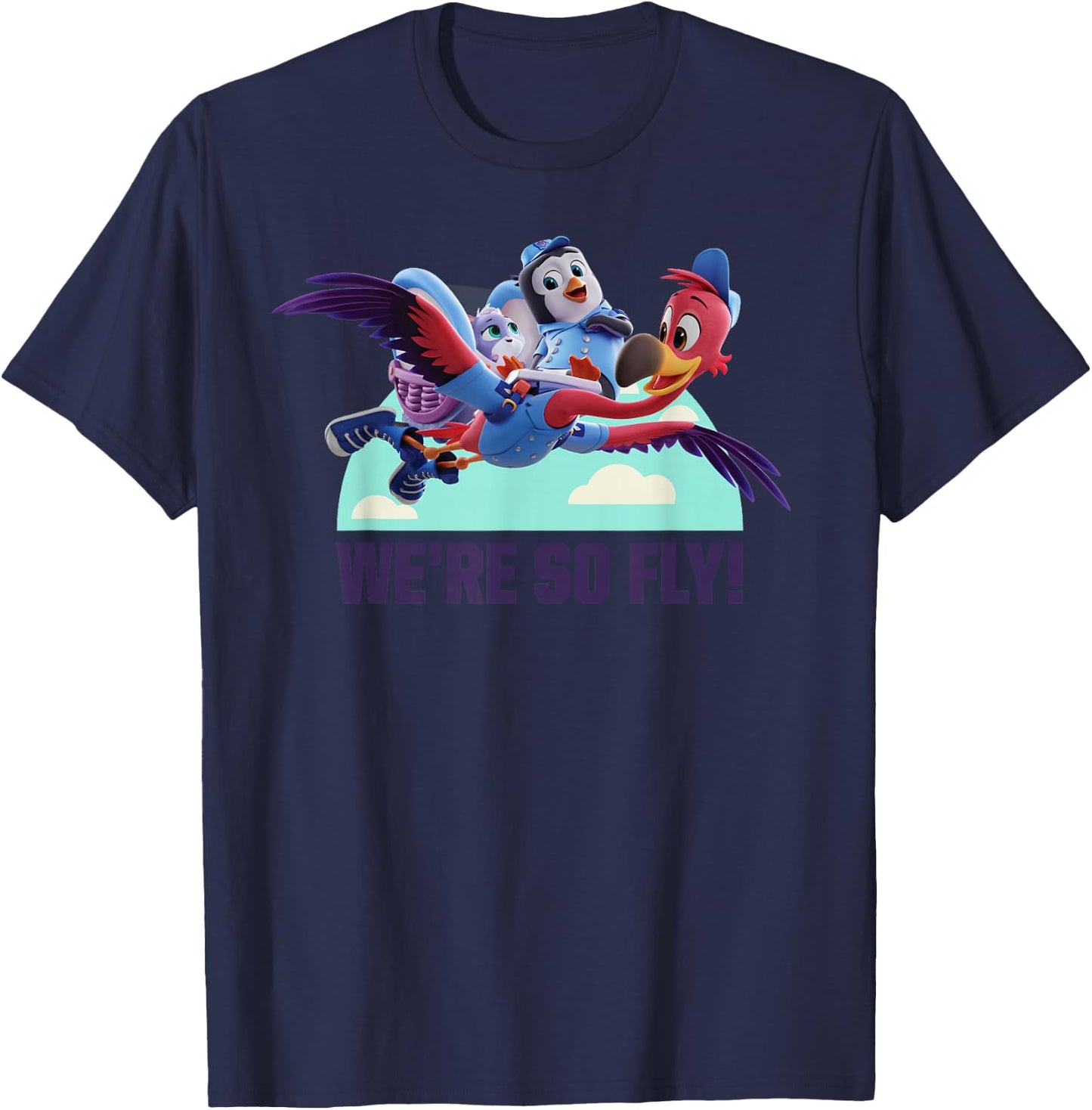 Disney Junior T.O.T.S. We're So Fly T-Shirt - T-Shirt | Navy