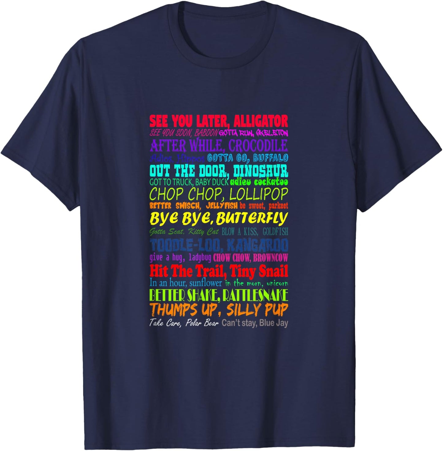 See You Later Alligator T-Shirt - T-Shirt | Navy