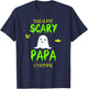 This Is My Scary Papa Costume Halloween Lazy Easy T-Shirt - T-Shirt | Navy