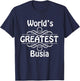 World's Greatest Busia T-Shirt - T-Shirt | Navy