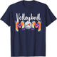 Volleyball Mom Tie-Dye Funny Volleyball Love T-Shirt - T-Shirt | Navy