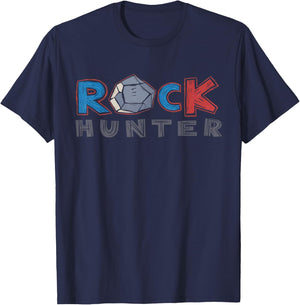 Rock Collecting Geologist Rockhounding Geology Rock Hunter T-Shirt - T-Shirt | Navy