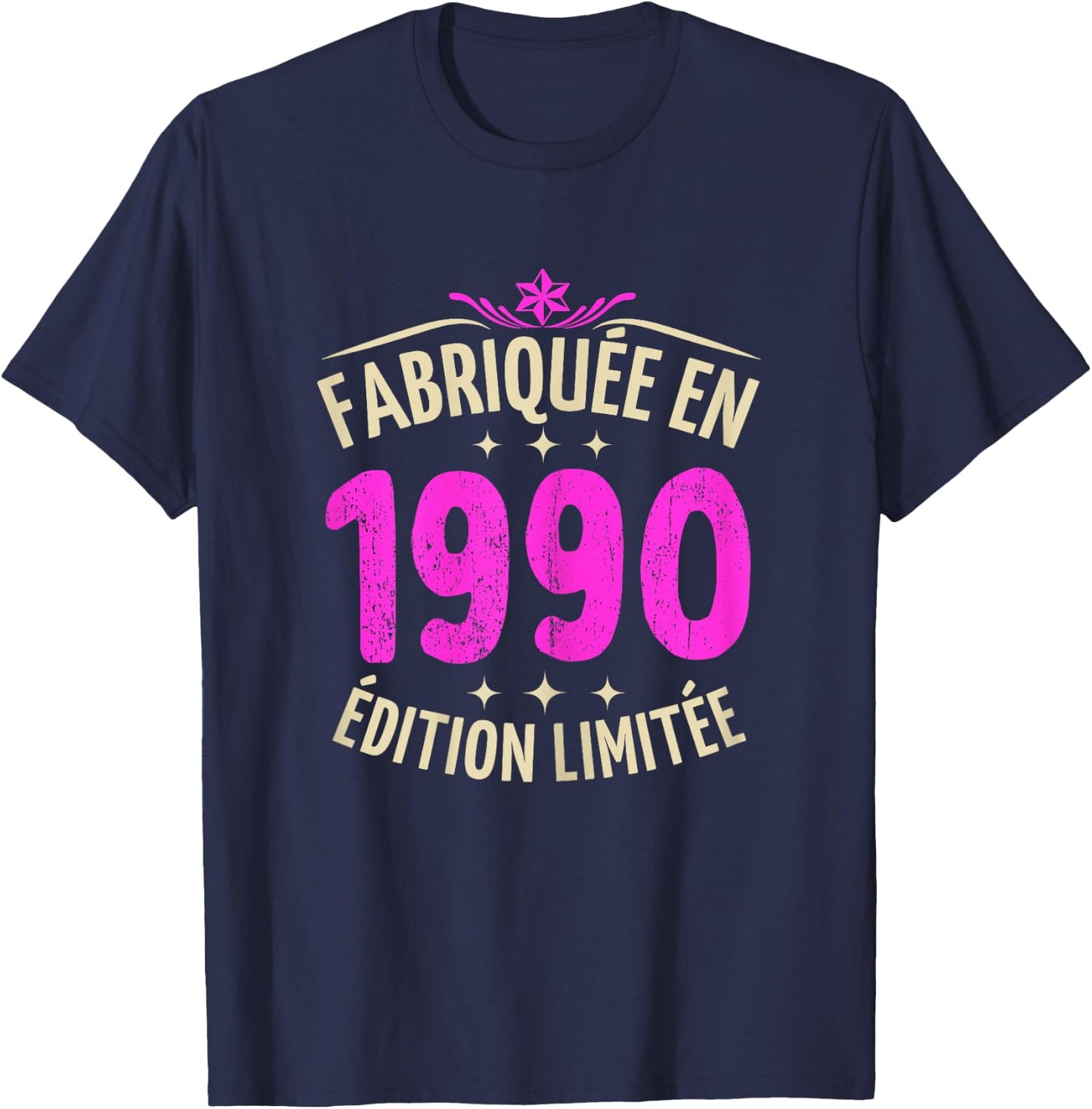 Woman 35 years birthday 35 years woman 1990 gift woman 35 T-Shirt - T-Shirt | Navy