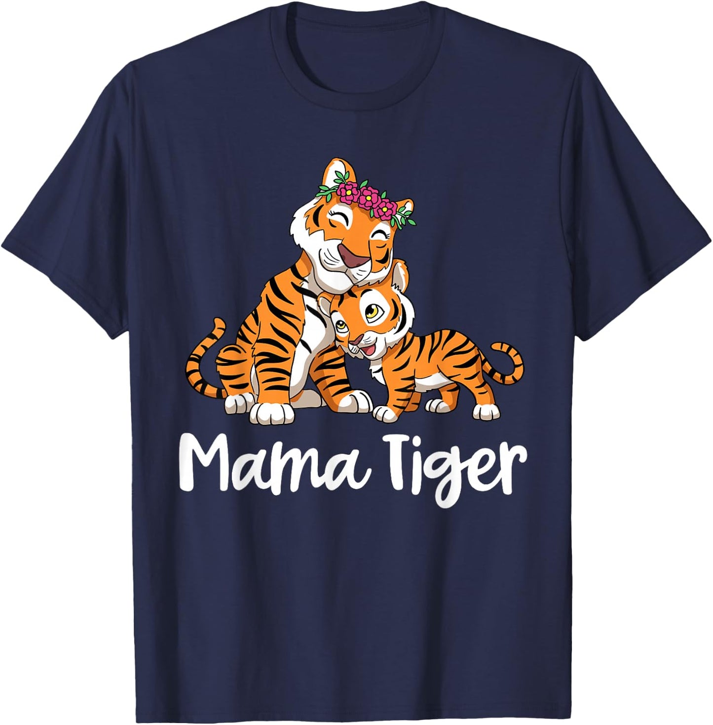 Mama Tiger T-Shirt - T-Shirt | Navy
