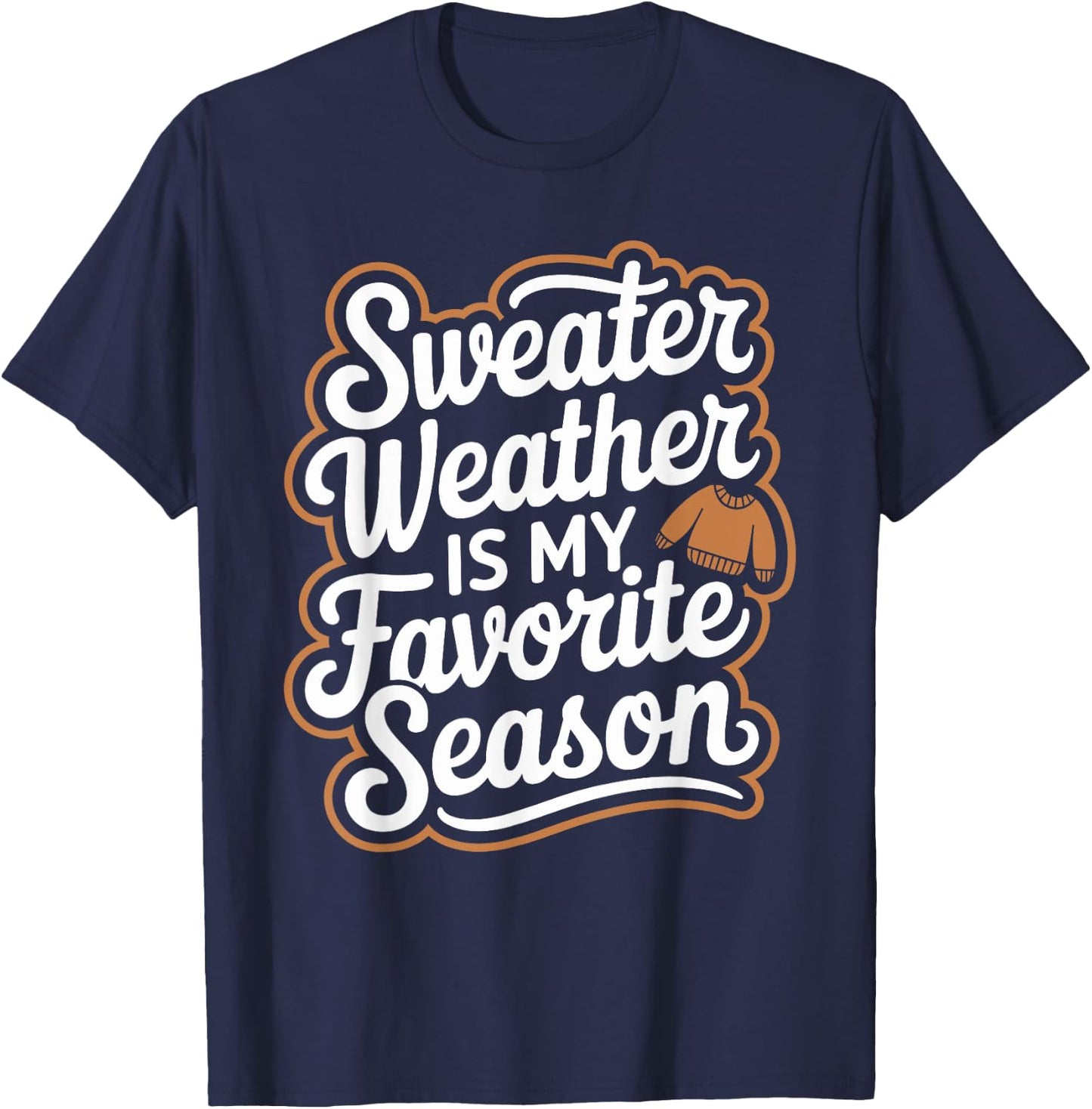 Winter Cozy Culture Warm Blankets Hot Cocoa and Hygge Vibes T-Shirt - T-Shirt | Navy