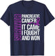 Survivor Cancer Survivor Pancreatic Cancer T-Shirt - T-Shirt | Navy