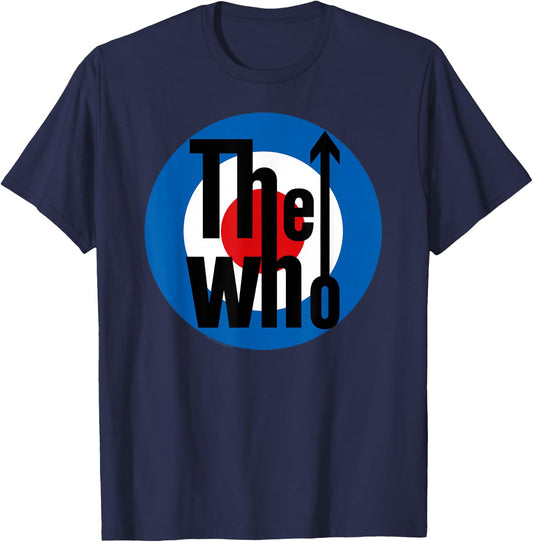 The Who Classic Rock Music Band Black S T-Shirt - T-Shirt | Navy