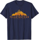 Yellowstone National Park Retro T-Shirt - T-Shirt | Navy
