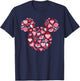 Disney Mickey Mouse Icon Couples Matching Valentine's Day T-Shirt - T-Shirt | Navy