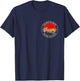 Daddio The Man The Myth The Bad Influence Vintage Retro T-Shirt - T-Shirt | Navy