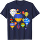 Funny Hot Air Balloon Festival Balloonist Fly Ballooning T-Shirt - T-Shirt | Navy