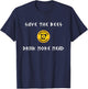 Save the Bees Drink More Mead T-Shirt - T-Shirt | Navy