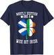 Mostly Scottish And A Wee Bit Irish funny saying gag T-Shirt - T-Shirt | Navy