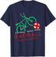 Radball Radballspieler Radballrad Radball Torwart T-Shirt - T-Shirt | Navy