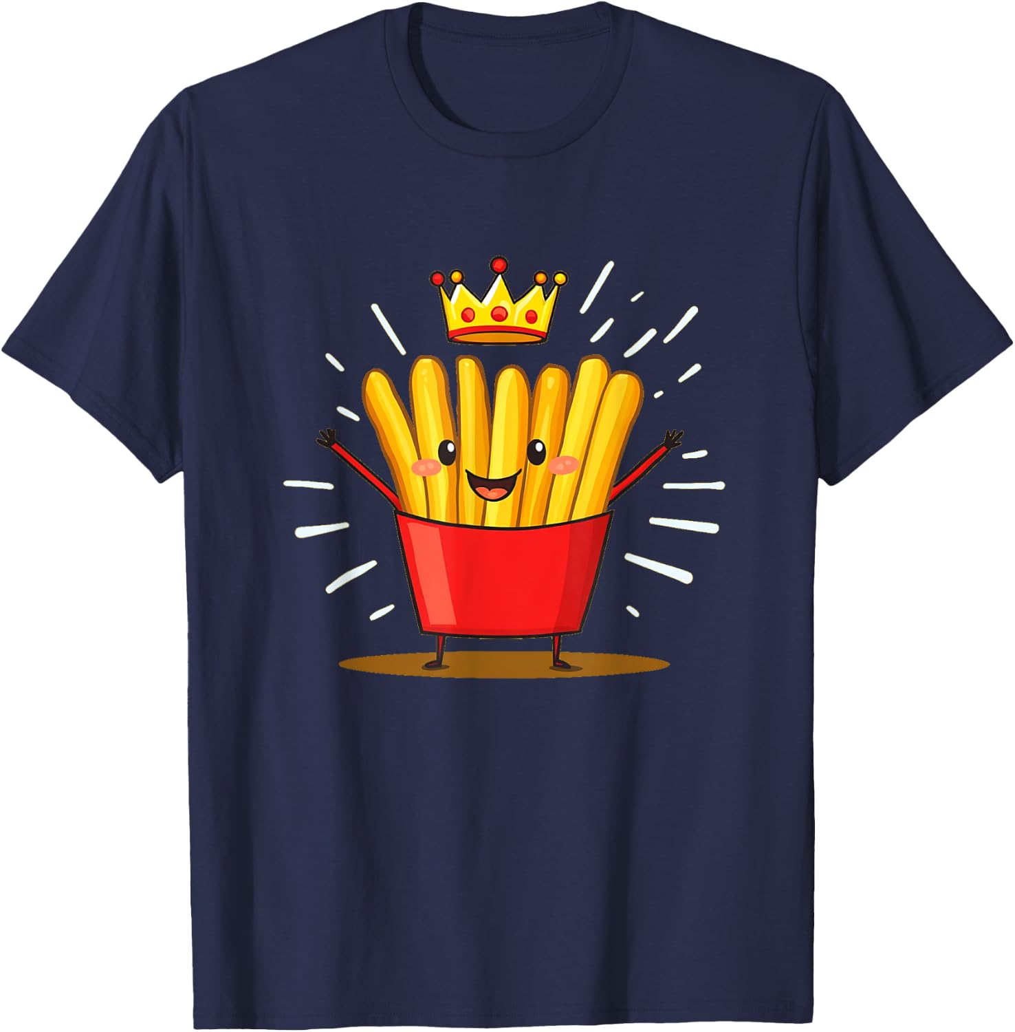 Costume with Crown Funny Adult Kids T-Shirt - T-Shirt | Navy