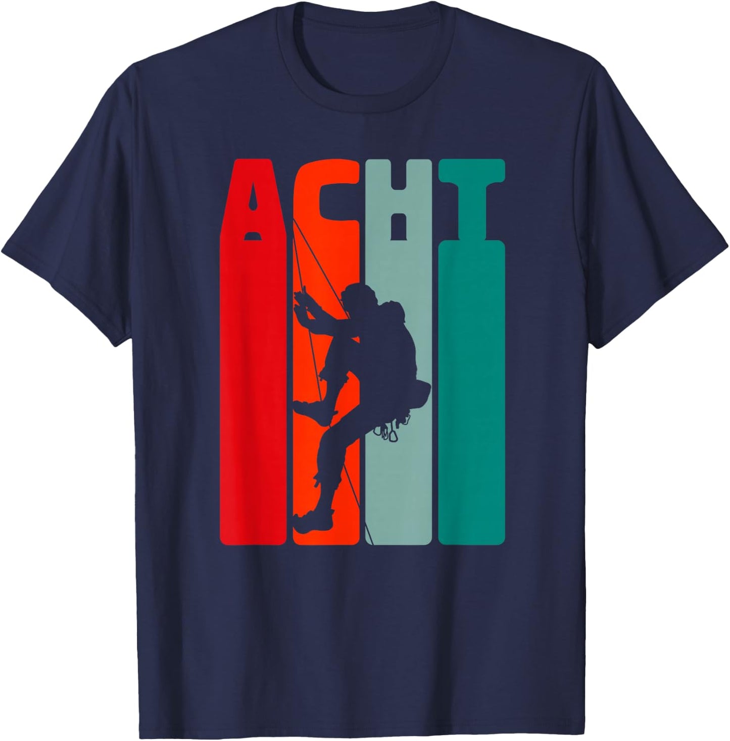 Climbing Boulderer 8 Years Boys Climbing 8th Birthday , black T-Shirt - T-Shirt | Navy