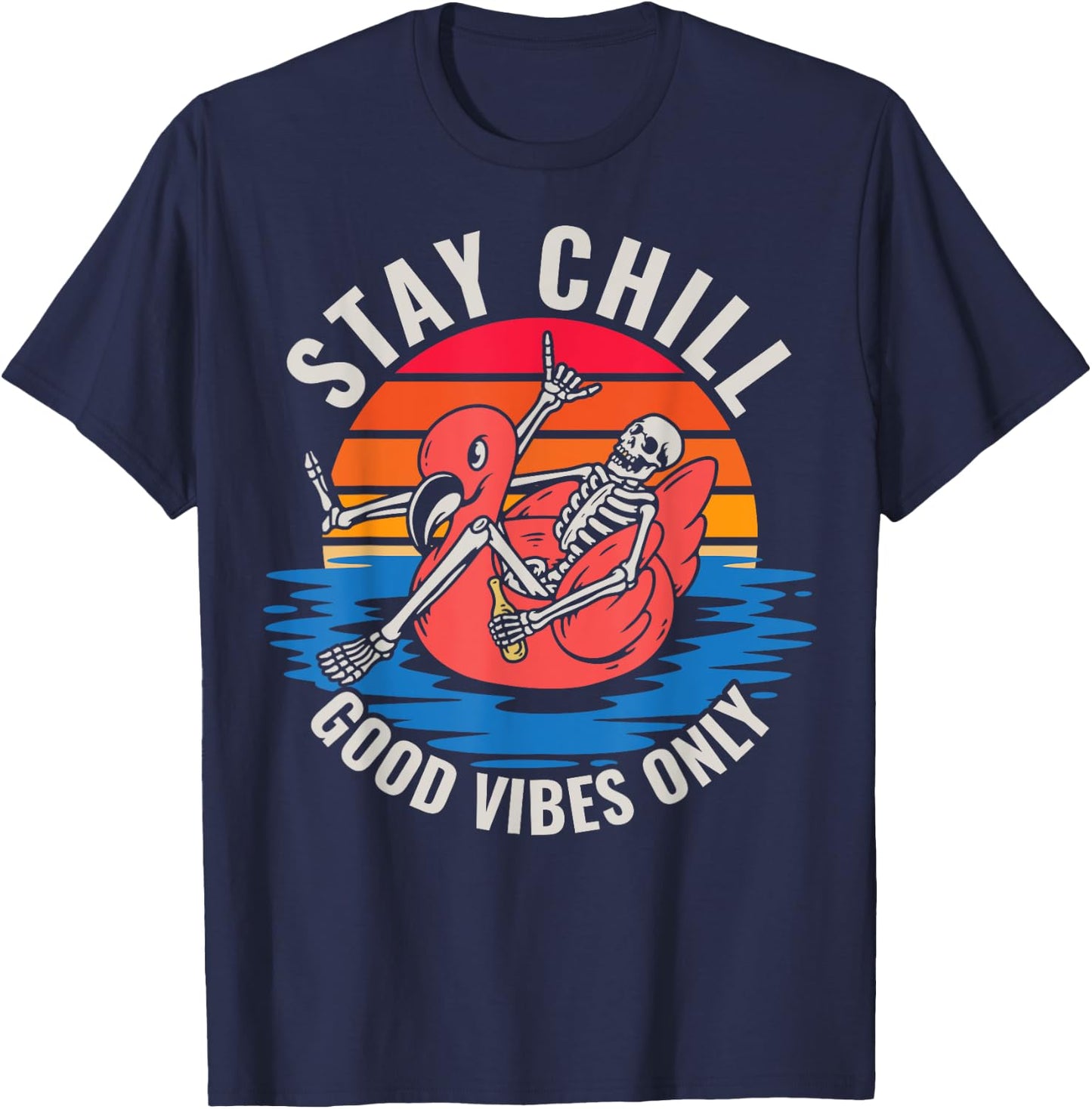 Stay Calm T-Shirt - T-Shirt | Navy