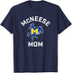 McNeese State University Cowboys Arched Mom T-Shirt - T-Shirt | Navy