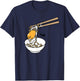 Gudetama Chopsticks Shirt T-Shirt - T-Shirt | Navy