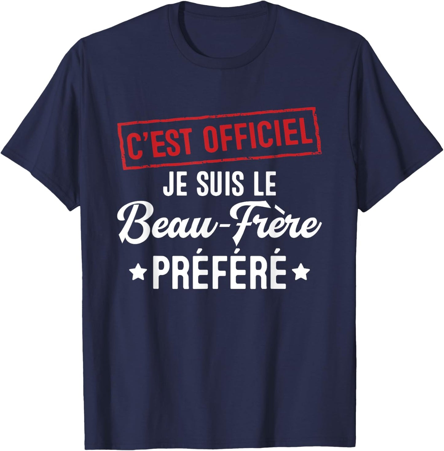 It's official, I'm the favorite gift in law T-Shirt - T-Shirt | Navy
