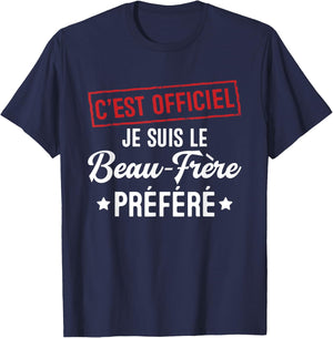 It's official, I'm the favorite gift in law T-Shirt - T-Shirt | Navy