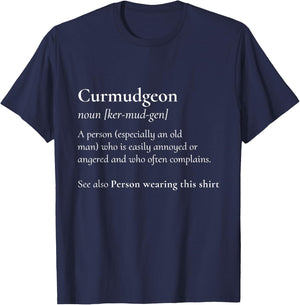 Lustige Groeltern Opa Grumpy Dad - Men's Black Short Sleeve Graphic - Small T-Shirt - T-Shirt | Navy