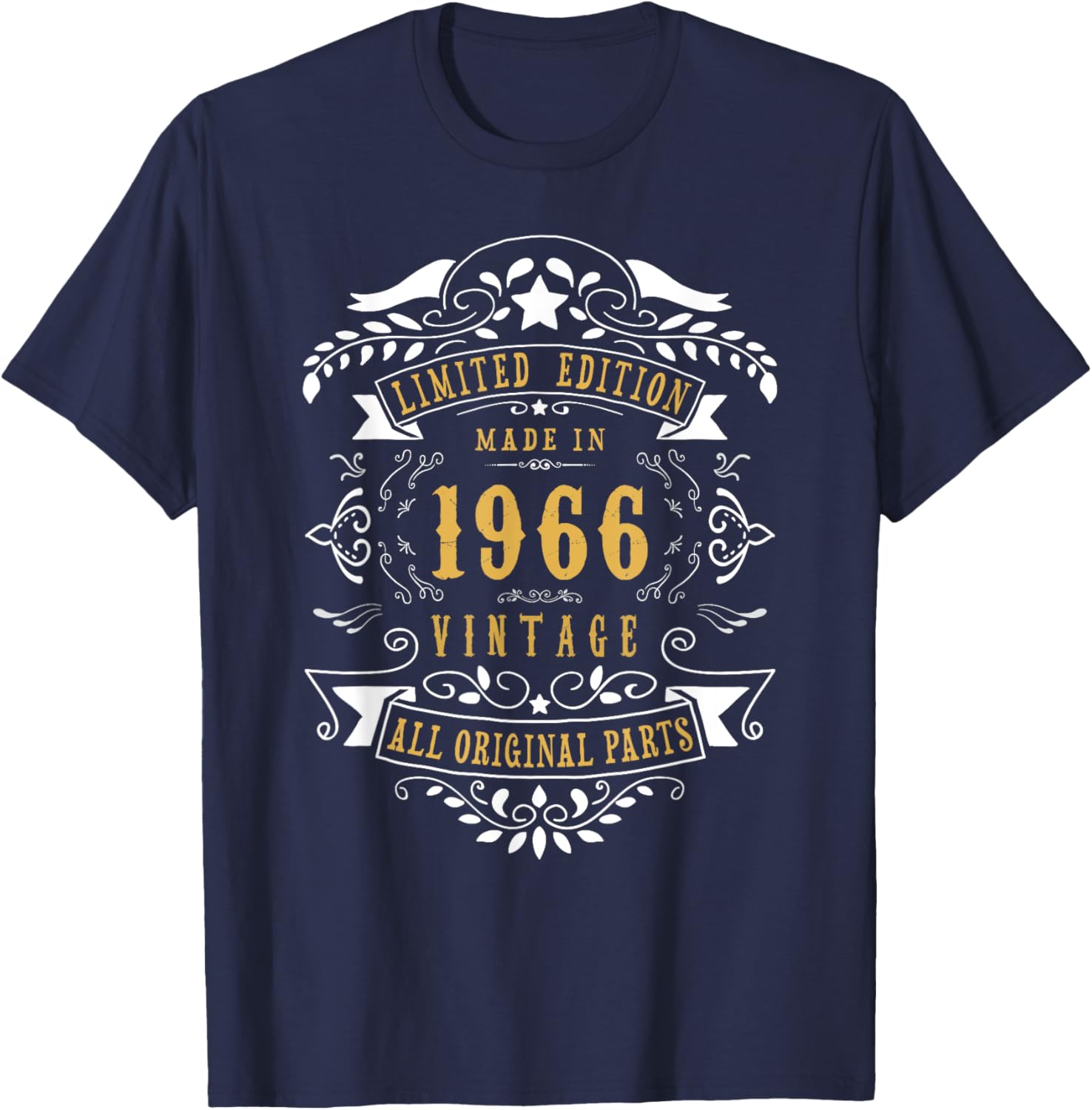 59th Birthday Women 59 Years old Men Born 1966 59 Birthday T-Shirt - T-Shirt | Navy