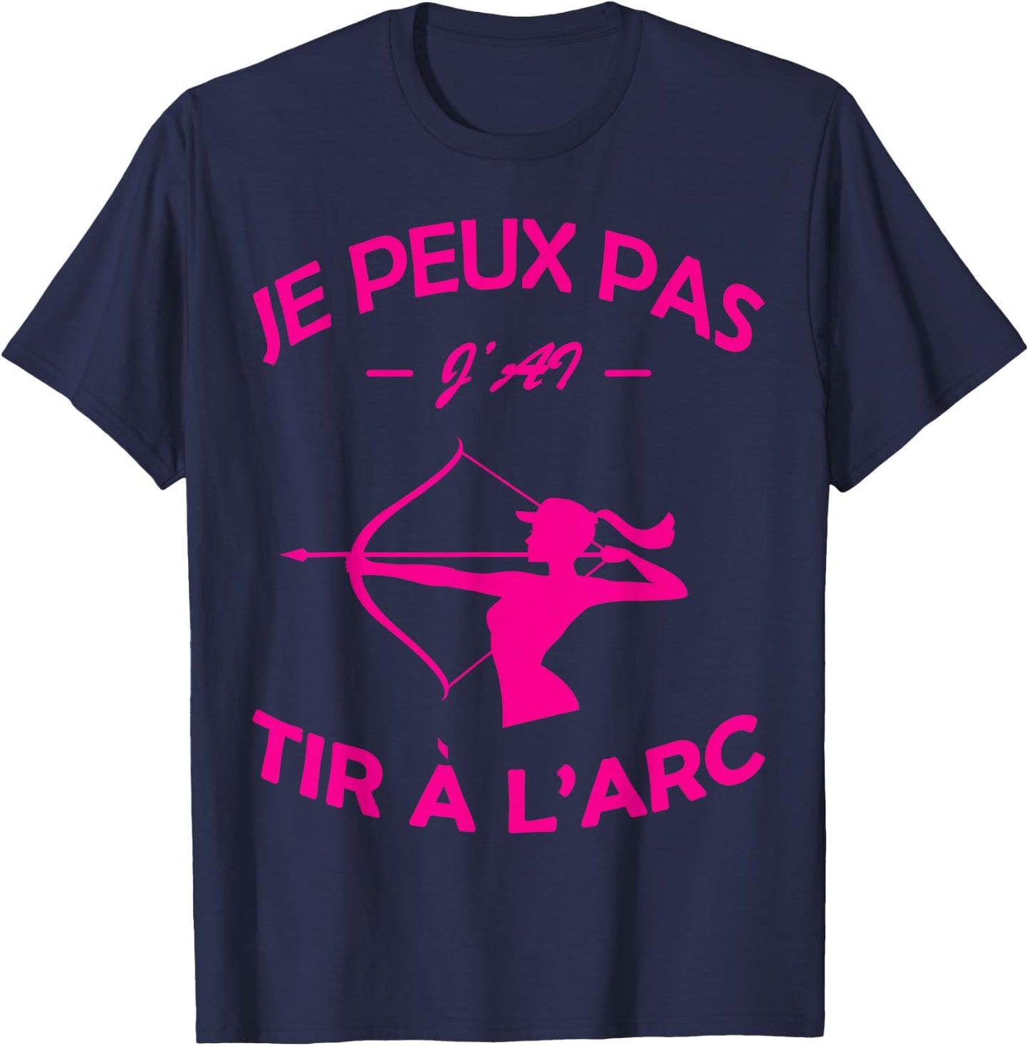 Archery Archer Bow Archer Shooter Humor 2025 , Black, S T-Shirt - T-Shirt | Navy