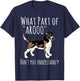 Beagle Lover Shirt - Beagle - What Part AROO Shirt T-Shirt - T-Shirt | Navy