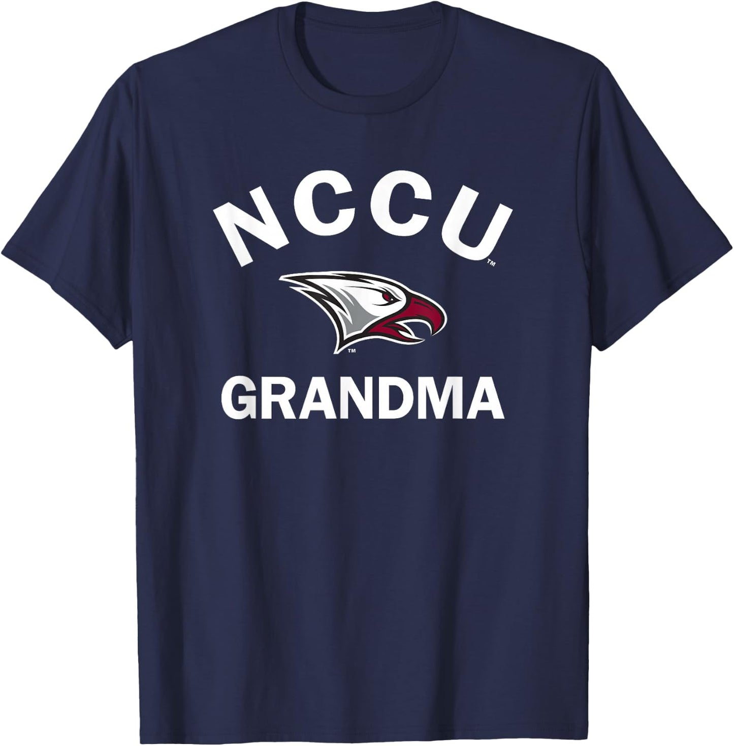 North Carolina Central NCCU Eagle Arched Grandma T-Shirt - T-Shirt | Navy