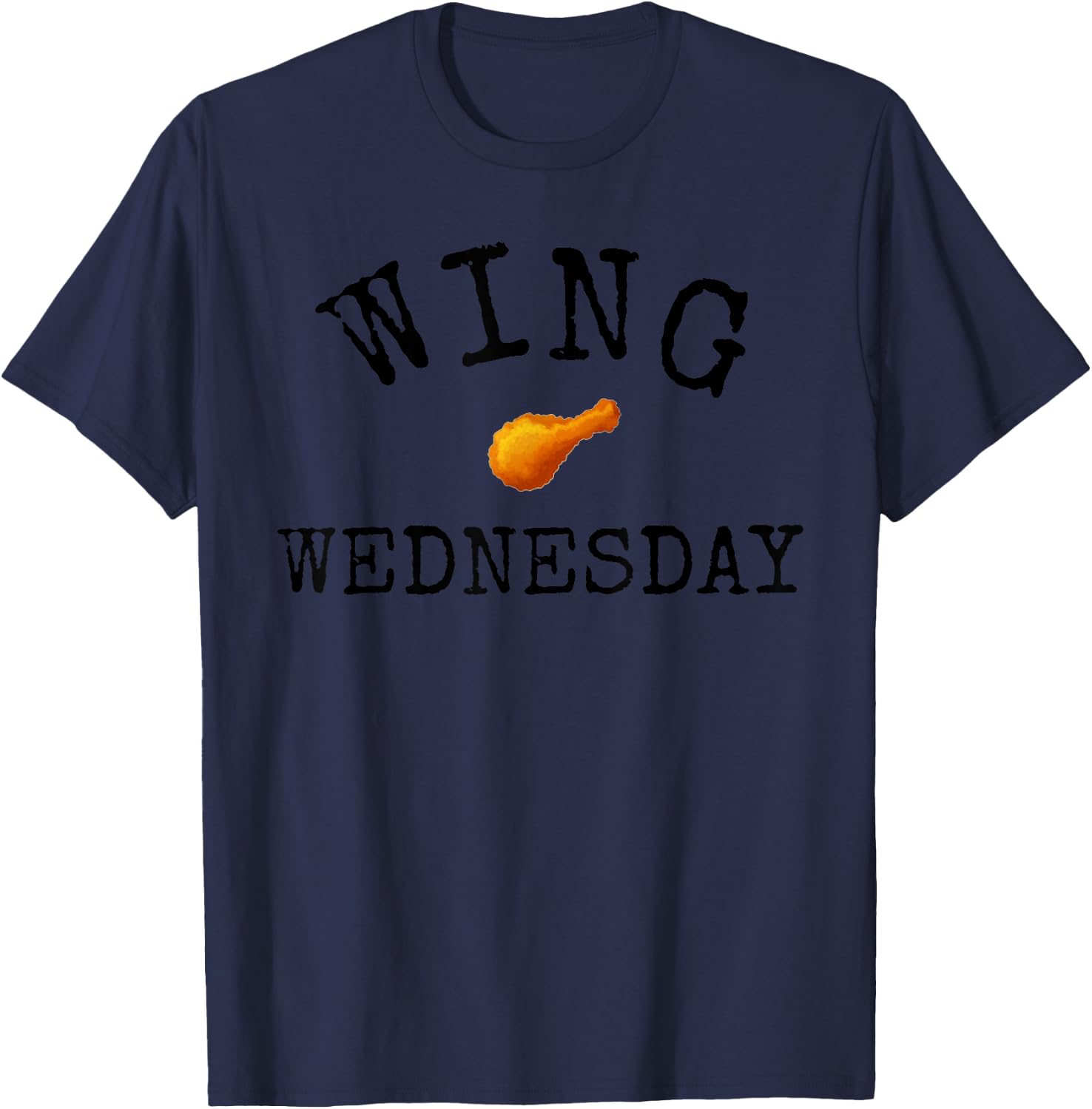 Wing Wednesday T-Shirt - T-Shirt | Navy