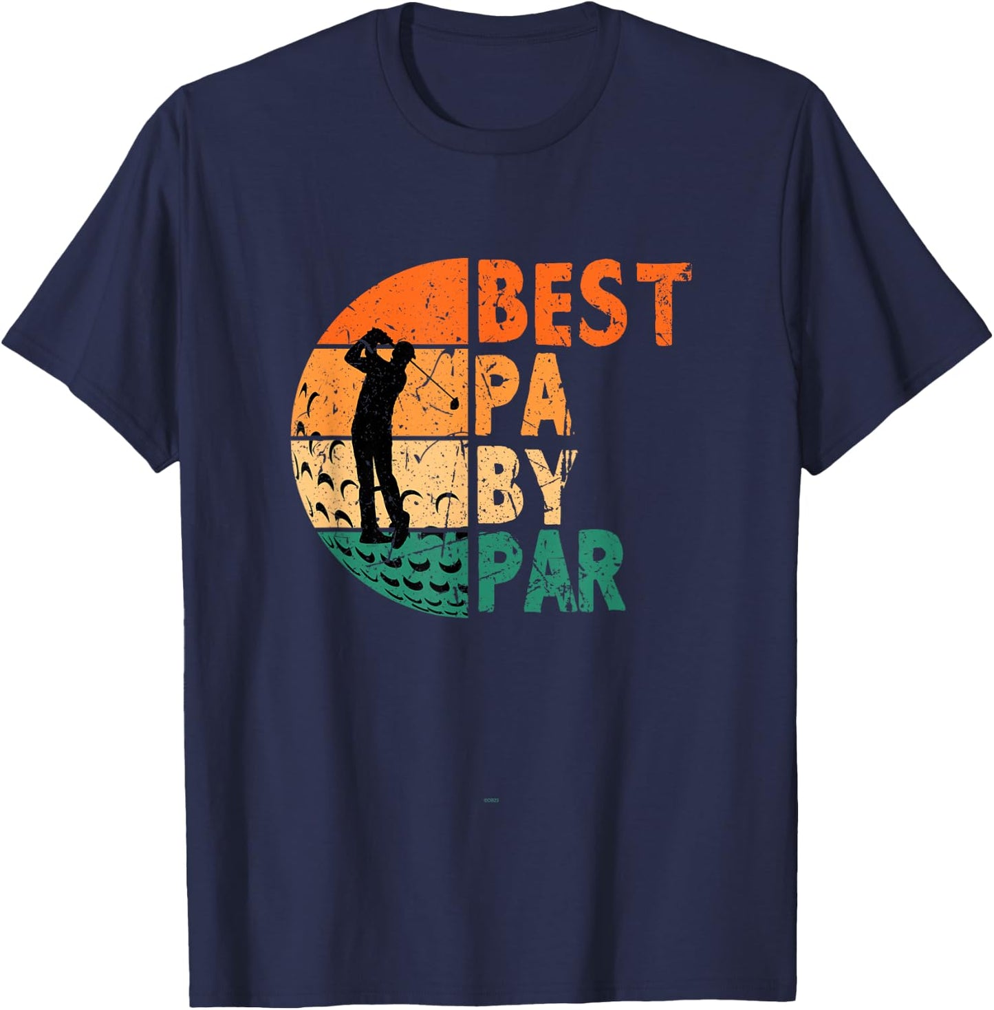 Best Pa By Par Golfing Funny Golf Golfer T-Shirt - T-Shirt | Navy