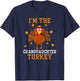 I'm The Granddaughter Turkey Thanksgiving Costume Matching T-Shirt - T-Shirt | Navy
