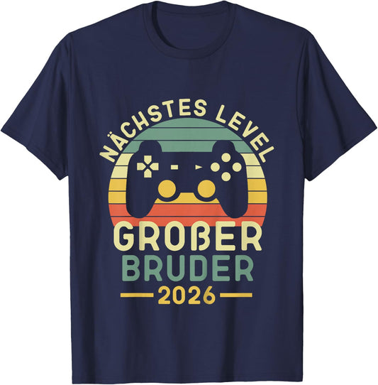 Children's Next Level Big Brother 2026, Big Brother 2026 , black T-Shirt - T-Shirt | Navy