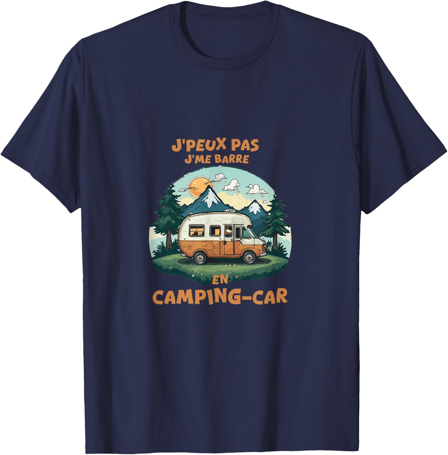 Camping-Car T-Shirt - T-Shirt | Navy