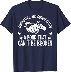 Godmother And Goddaughter From Godmother To Goddaughter T-Shirt - T-Shirt | Navy