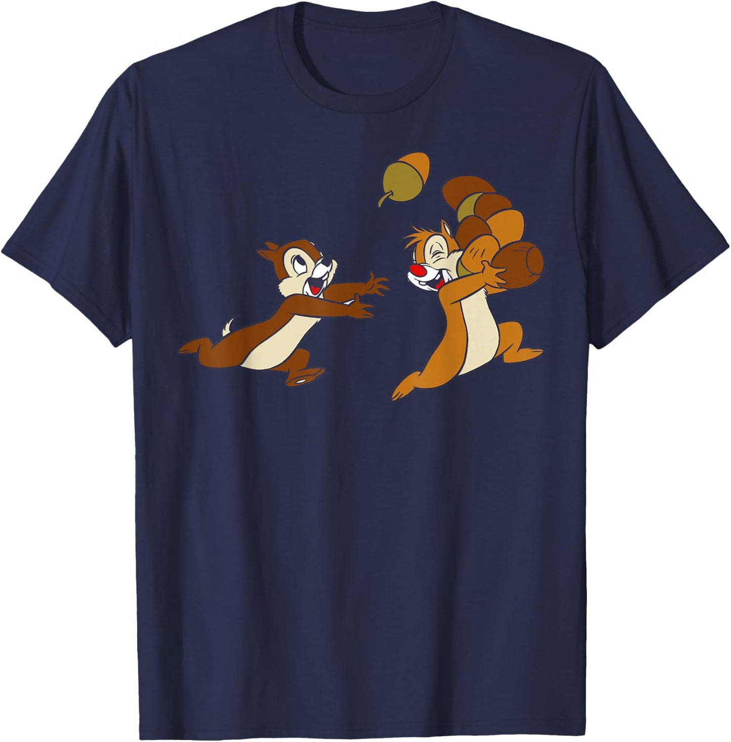 Disney Chip 'N Dale Acorn Chase T-Shirt - T-Shirt | Navy